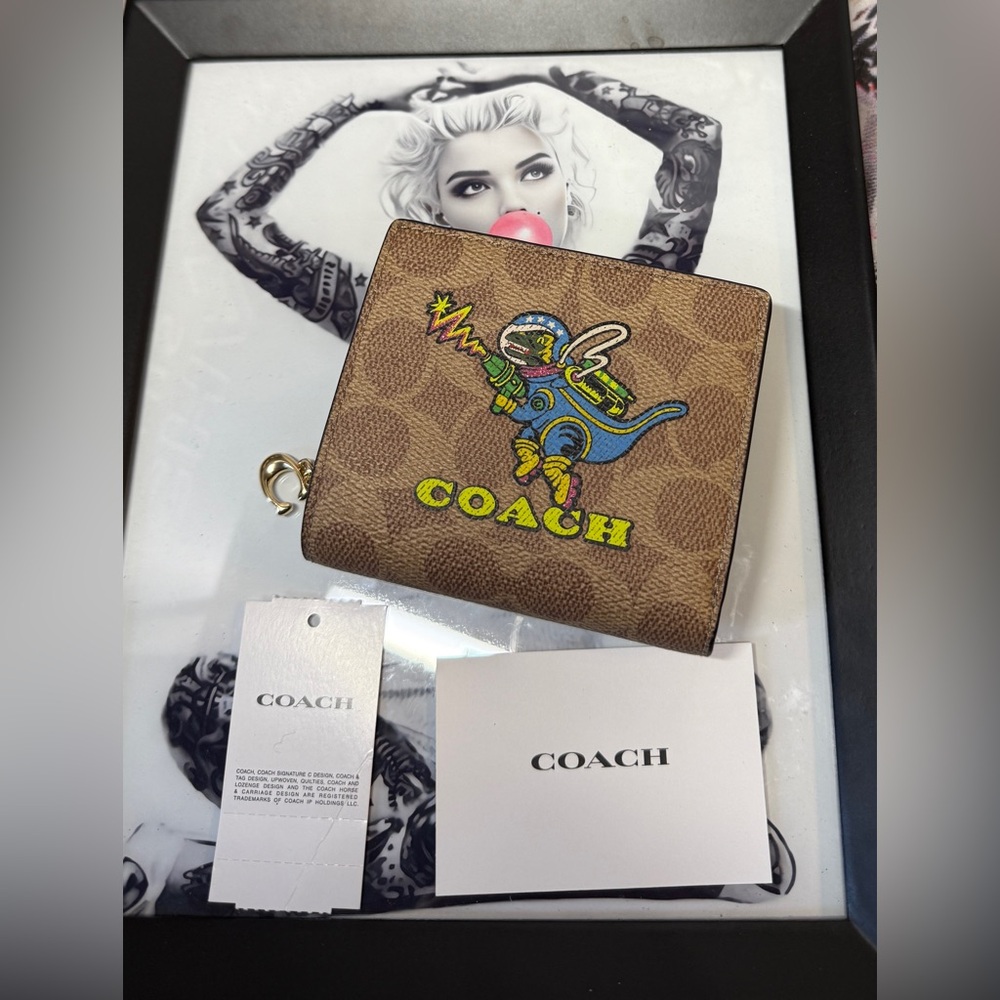 SOLD:DO NOT BUY Coach *NWT* Cosmic Rexy Wallet